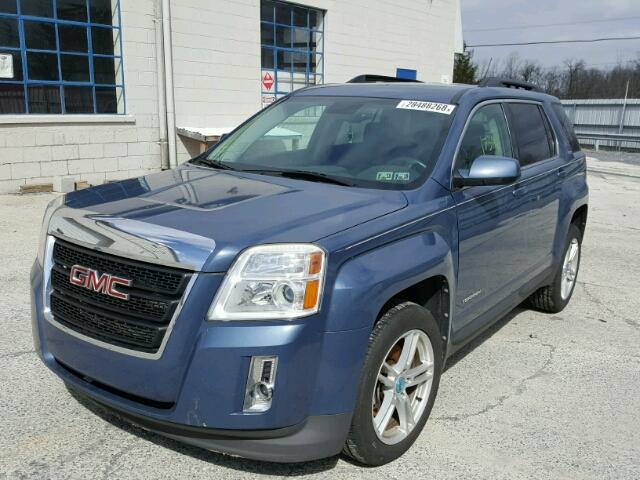 2GKALSEK3C6206916 - 2012 GMC TERRAIN SL BLUE photo 2