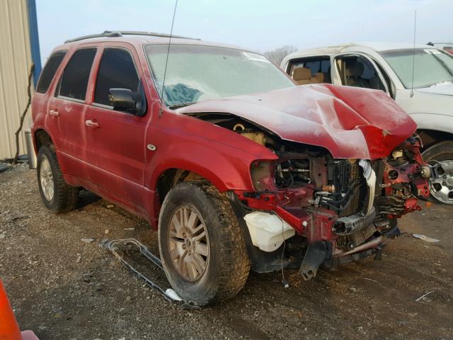 4M2YU80ZX7KJ05576 - 2007 MERCURY MARINER CO RED photo 1