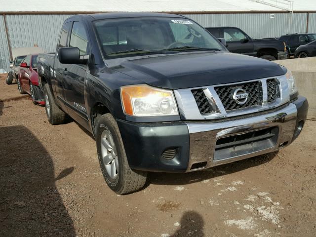 1N6BA06A39N304068 - 2009 NISSAN TITAN XE GRAY photo 1