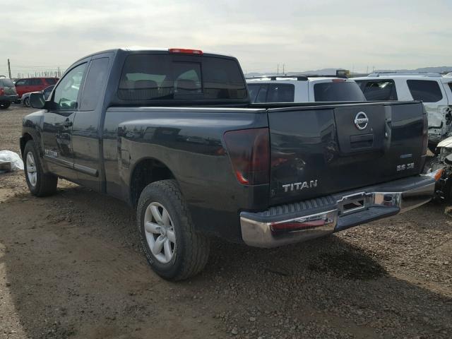 1N6BA06A39N304068 - 2009 NISSAN TITAN XE GRAY photo 3