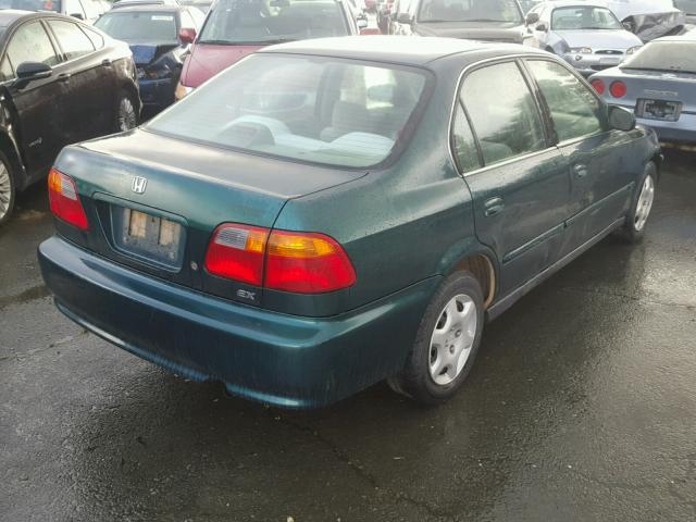 2HGEJ8643XH549601 - 1999 HONDA CIVIC EX GREEN photo 4