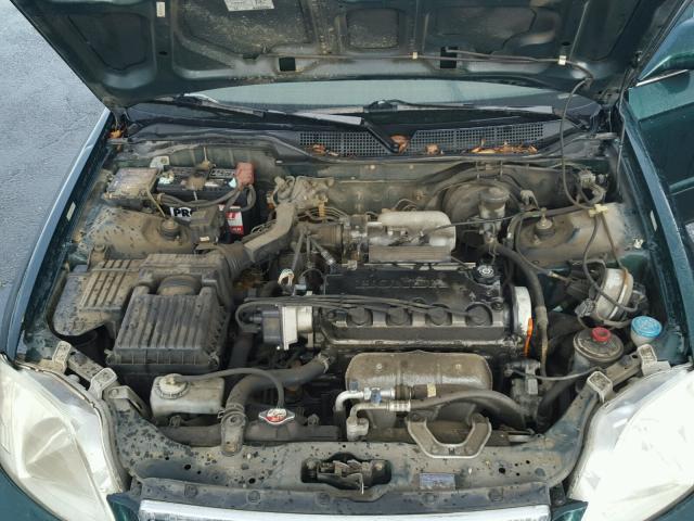 2HGEJ8643XH549601 - 1999 HONDA CIVIC EX მწვანე ფოტო 7