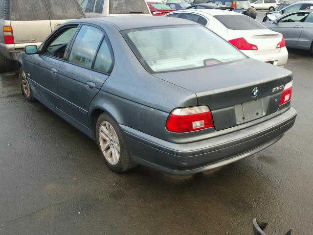 WBADT63472CH98203 - 2002 BMW 530 I AUTO GRAY photo 3