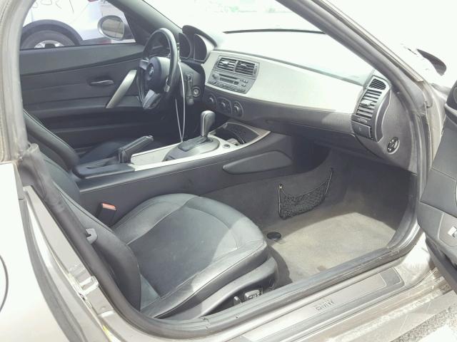 4USBT53433LU02071 - 2003 BMW Z4 3.0 GRAY photo 5