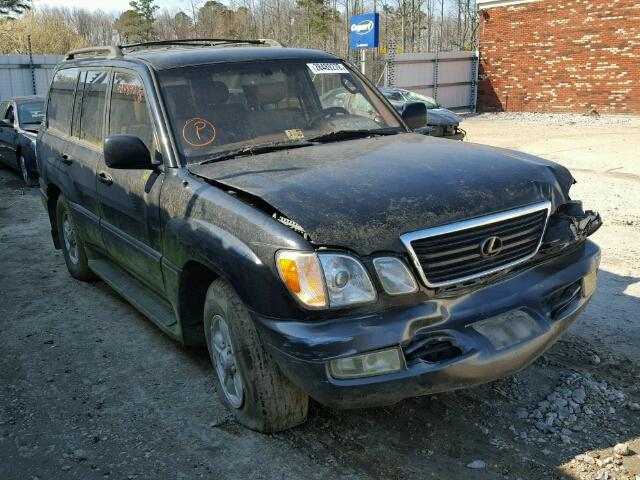 JT6HT00WXX0027450 - 1999 LEXUS LX 470 BLACK photo 1