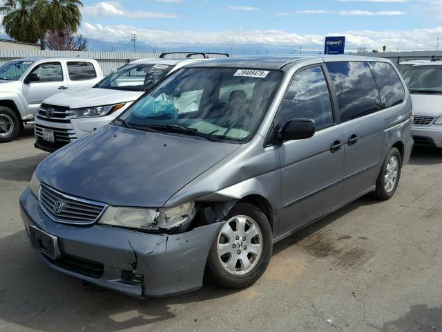 2HKRL1859YH580612 - 2000 HONDA ODYSSEY LX GRAY photo 2