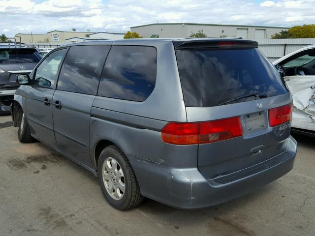 2HKRL1859YH580612 - 2000 HONDA ODYSSEY LX GRAY photo 3