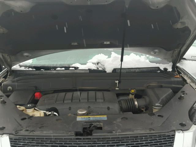 1GKLVMEDXAJ124715 - 2010 GMC ACADIA SLT ვერცხლისფერი ფოტო 7