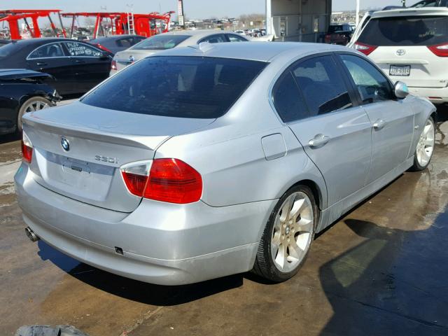 WBAVB33536KS32885 - 2006 BMW 330 I BROWN photo 4