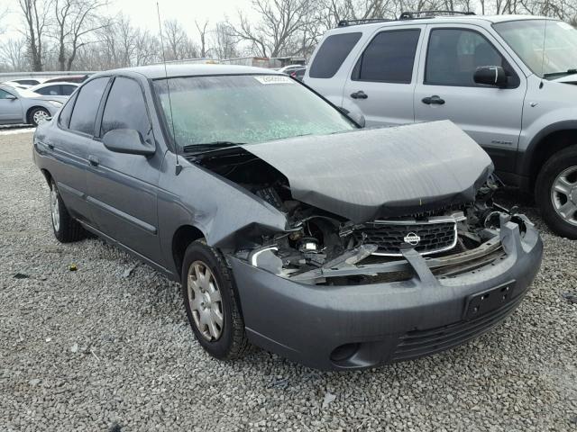 3N1CB51D5YL345287 - 2000 NISSAN SENTRA BAS GRAY photo 1