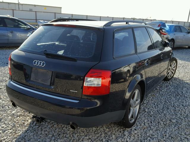 WAUVC68E93A184625 - 2003 AUDI A4 1.8T AV BLACK photo 4