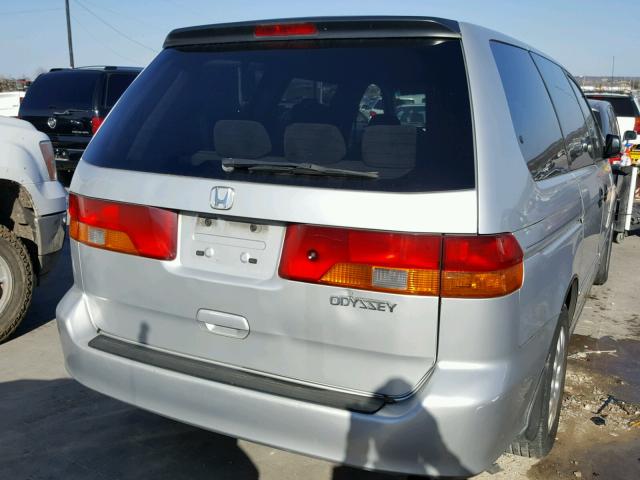 5FNRL18574B095457 - 2004 HONDA ODYSSEY LX SILVER photo 4