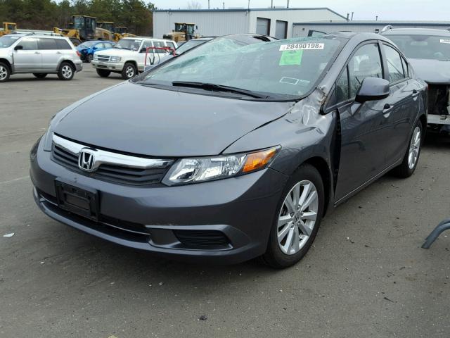 19XFB2F83CE341613 - 2012 HONDA CIVIC EX Boz foto 2