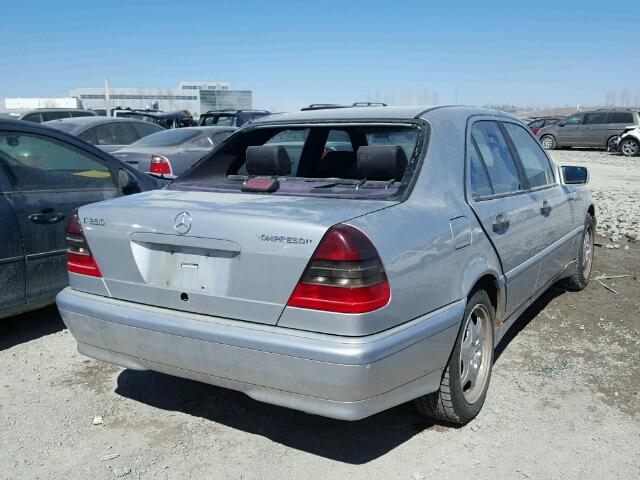 WDBHA24G9XF862867 - 1999 MERCEDES-BENZ C 230 SILVER photo 4