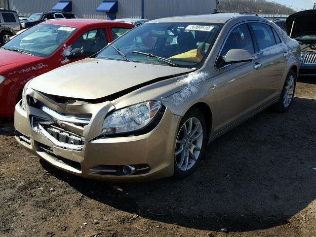 1G1ZK57728F224339 - 2008 CHEVROLET MALIBU LTZ 棕色 照片 2