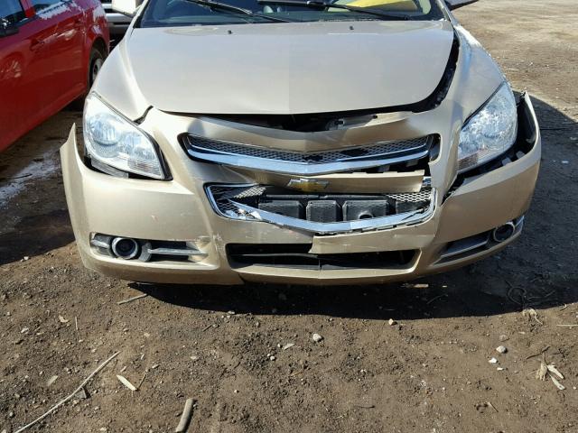 1G1ZK57728F224339 - 2008 CHEVROLET MALIBU LTZ TAN photo 9