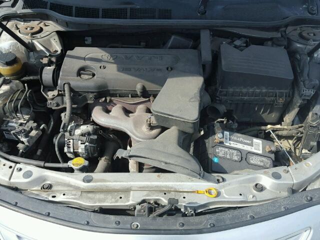 4T1BE46K47U141260 - 2007 TOYOTA CAMRY NEW SILVER photo 7