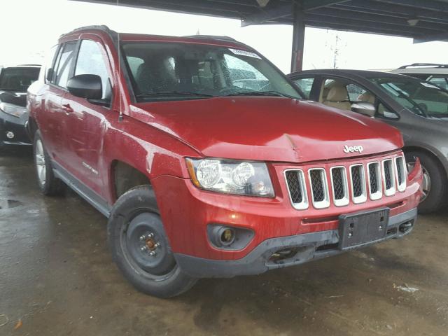 1C4NJDBBXGD658484 - 2016 JEEP COMPASS SP BURGUNDY photo 1