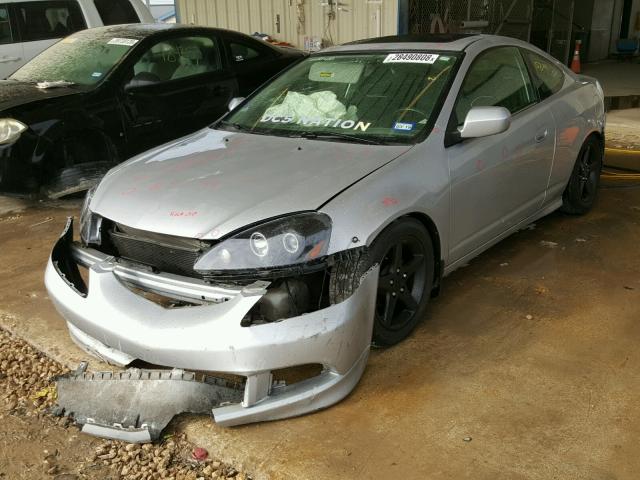 JH4DC54865S010919 - 2005 ACURA RSX SILVER photo 2