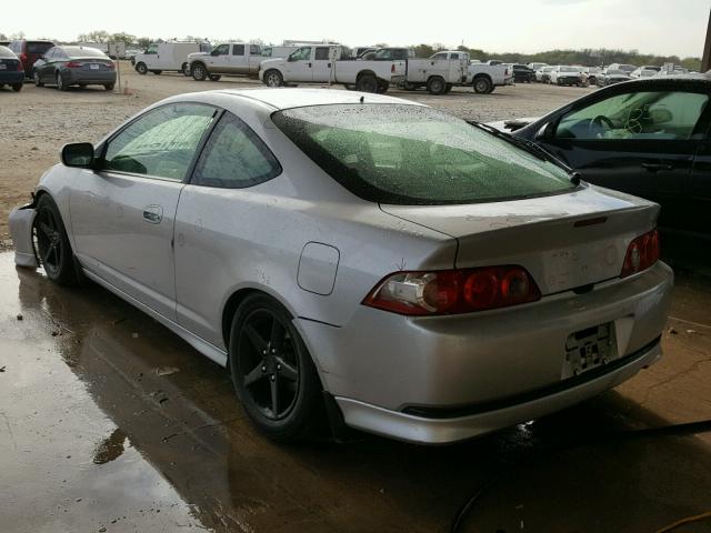 JH4DC54865S010919 - 2005 ACURA RSX SILVER photo 3
