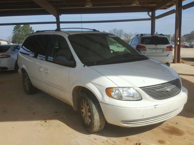 2C4GP74L12R616175 - 2002 CHRYSLER TOWN & COU WHITE photo 1