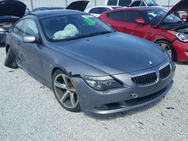 WBAEA53588CV90558 - 2008 BMW 650 I GRAY photo 1