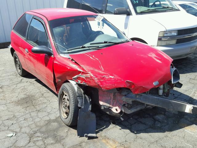 2C1MR2265V6758965 - 1997 GEO METRO RED photo 1