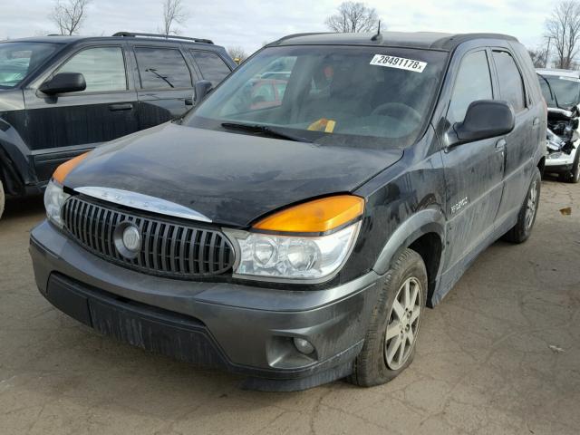 3G5DB03E13S588403 - 2003 BUICK RENDEZVOUS BLACK photo 2