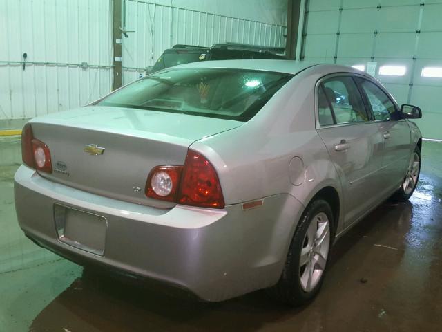 1G1ZG57B58F205077 - 2008 CHEVROLET MALIBU LS SILVER photo 4