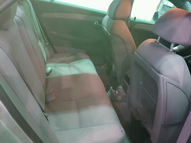 1G1ZG57B58F205077 - 2008 CHEVROLET MALIBU LS SILVER photo 6