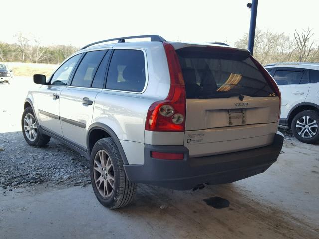 YV4CY592461252745 - 2006 VOLVO XC90 SILVER photo 3