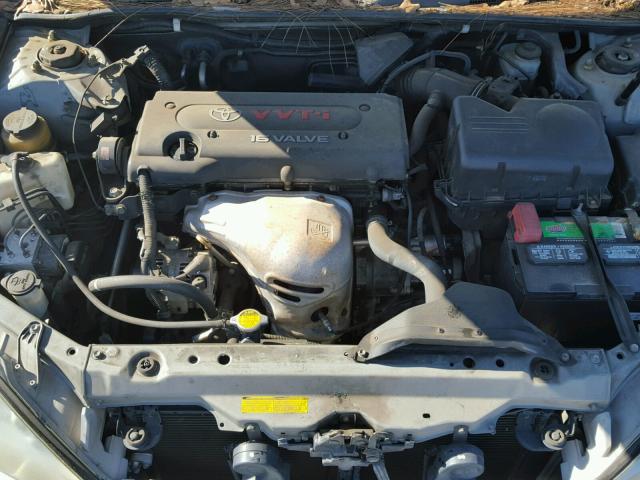 4T1BE32K82U517256 - 2002 TOYOTA CAMRY LE SILVER photo 7
