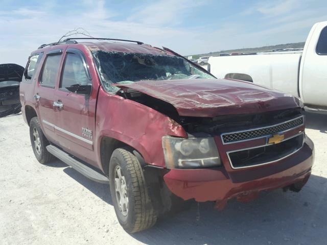 1GNUCBE00AR232728 - 2010 CHEVROLET TAHOE C150 RED photo 1