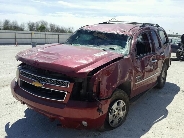 1GNUCBE00AR232728 - 2010 CHEVROLET TAHOE C150 RED photo 2