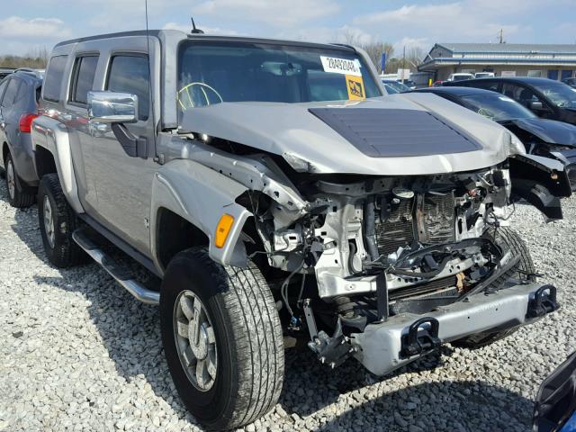 5GTEN43E188230044 - 2008 HUMMER H3 LUXURY SILVER photo 1