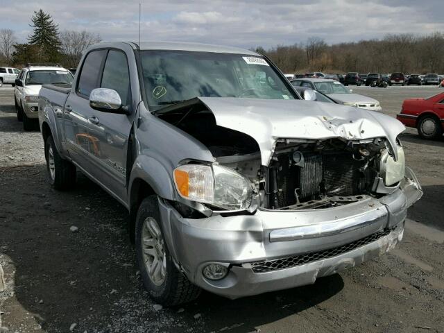 5TBDT44166S536937 - 2006 TOYOTA TUNDRA DOU GRAY photo 1