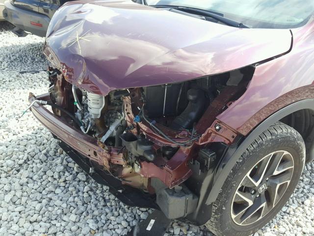 2HKRM3H43GH559382 - 2016 HONDA CR-V SE MAROON photo 9