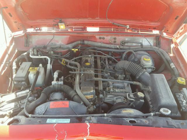 1J4FJ68S4WL279468 - 1998 JEEP CHEROKEE S RED photo 7