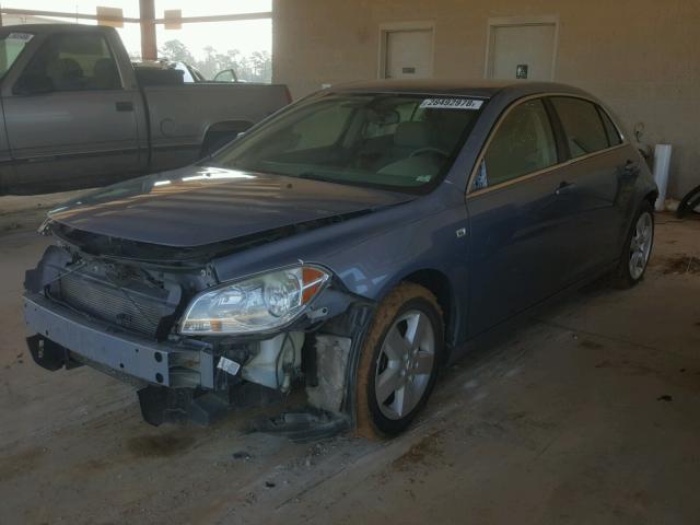 1G1ZG57B584252248 - 2008 CHEVROLET MALIBU LS ლურჯი ფოტო 2
