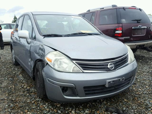 3N1BC13E48L444514 - 2008 NISSAN VERSA S GRAY photo 1