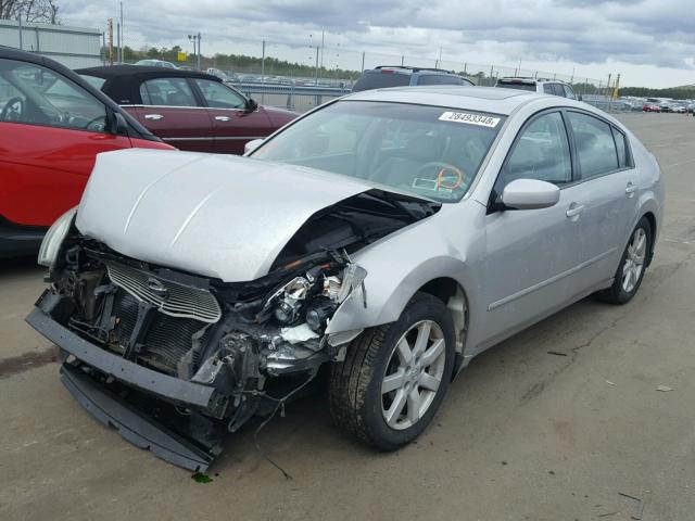 1N4BA41E15C848407 - 2005 NISSAN MAXIMA SE SILVER photo 2