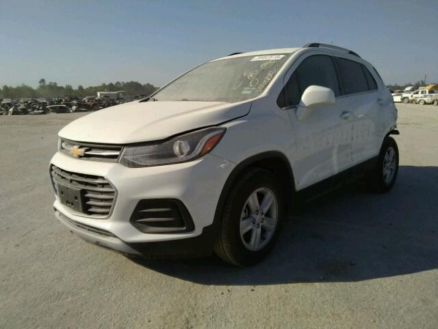 KL7CJLSB9HB093091 - 2017 CHEVROLET TRAX 1LT WHITE photo 2