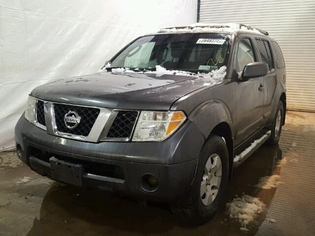 5N1AR18W97C605812 - 2007 NISSAN PATHFINDER GRAY photo 2