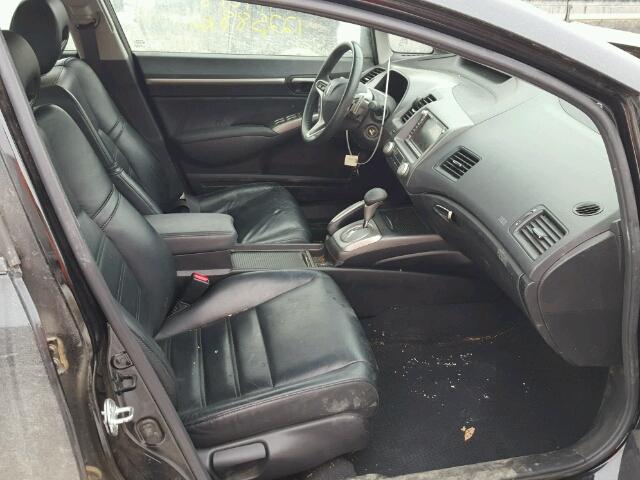 2HHFD56728H201063 - 2008 ACURA CSX TECHNO BLACK photo 5