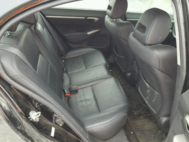 2HHFD56728H201063 - 2008 ACURA CSX TECHNO BLACK photo 6