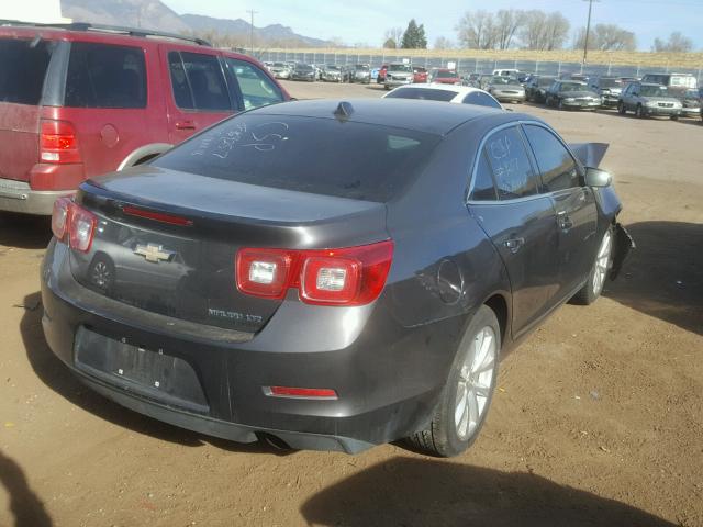 1G11H5SA4DF287466 - 2013 CHEVROLET MALIBU LTZ 灰色 照片 4