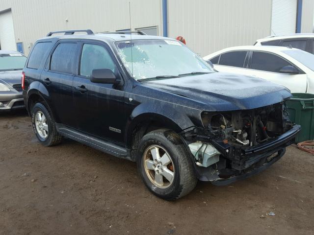 1FMCU93178KA81293 - 2008 FORD ESCAPE XLT BLACK photo 1