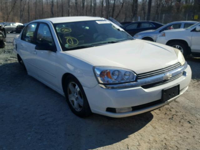 1G1ZU54885F227748 - 2005 CHEVROLET MALIBU LT WHITE photo 1