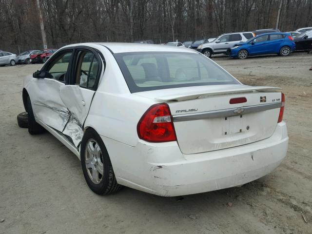 1G1ZU54885F227748 - 2005 CHEVROLET MALIBU LT WHITE photo 3