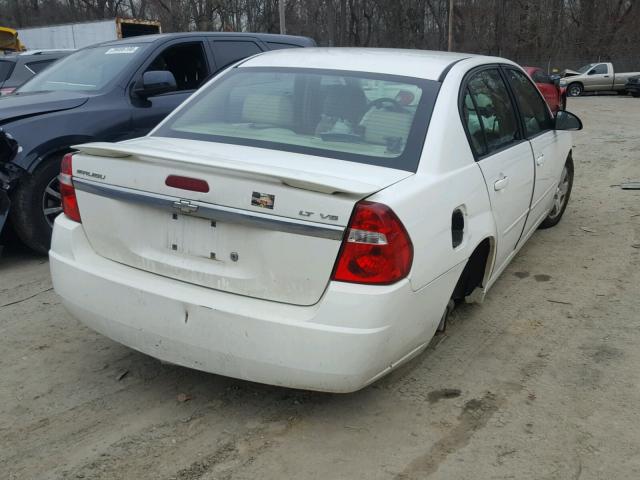 1G1ZU54885F227748 - 2005 CHEVROLET MALIBU LT WHITE photo 4